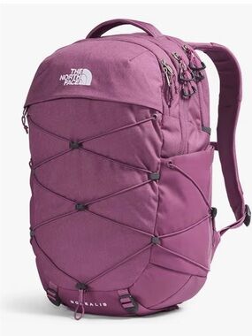 dark pink north face backpack The Women's Borealis Moss Heather/Gardenia White Polyester or nylon/polyester Pink North Face Backpack Shady